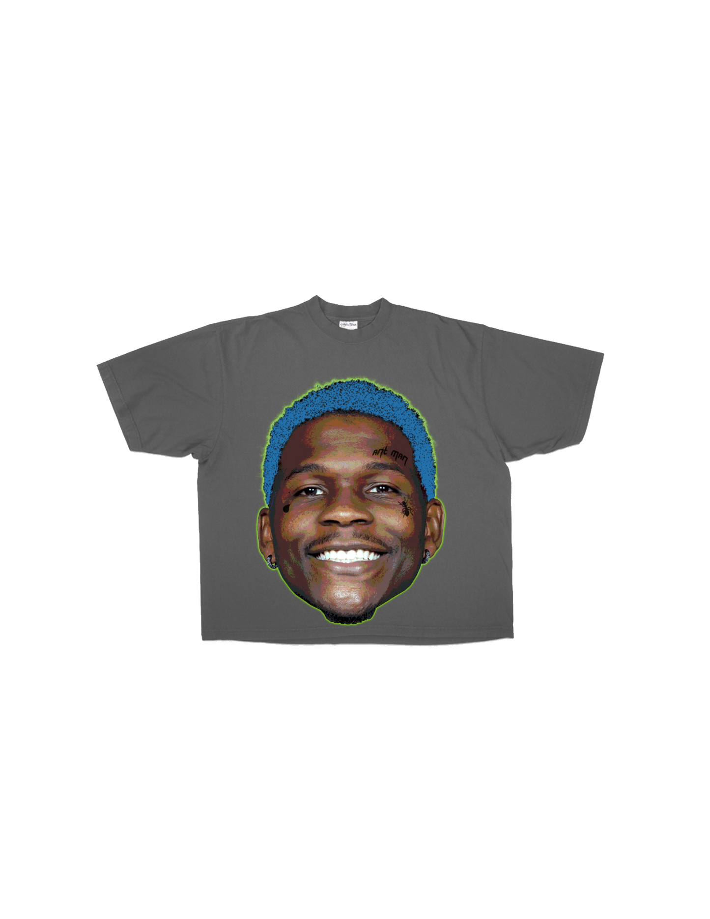 ANT MAN FACE TATT OVERSIZED DROP SHOLDER TEE