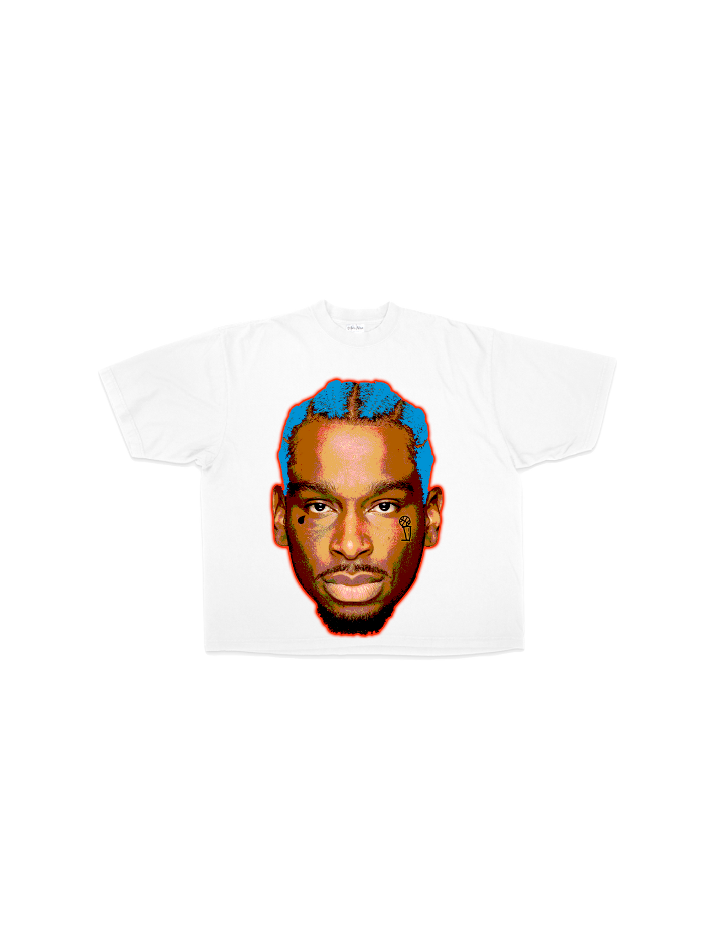 S.A.G. FACE TATT OVERSIZED DROP SHOULDER TEE