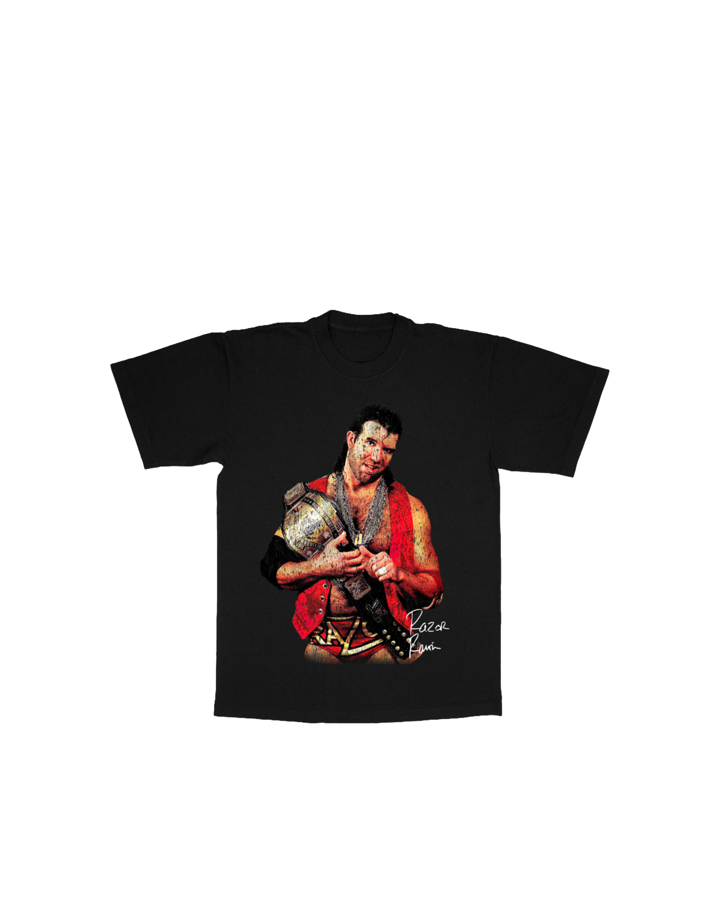 RAZOR RAMON DISTRESSED TEE